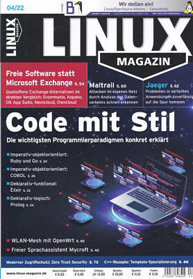 LINUX Magazin - Ausgabe 04/22
