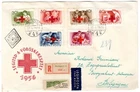 1957 January 31st. First Day Cover. Hungarian Red Cross Fund.