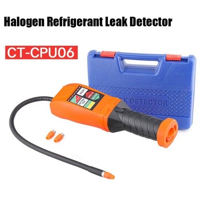 HVAC Refrigerant Leak Detector Halogen Gas Test HFC HCFC CFC Freon Leak Detector