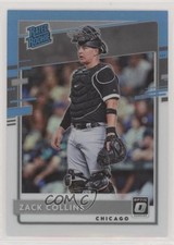 2020 Panini Donruss Optic Retail Carolina Blue & White Prizm Zack Collins fm0