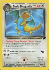 Dark Dragonite (22) Unlimited Rare Team Rocket 22/82 NM on eBay