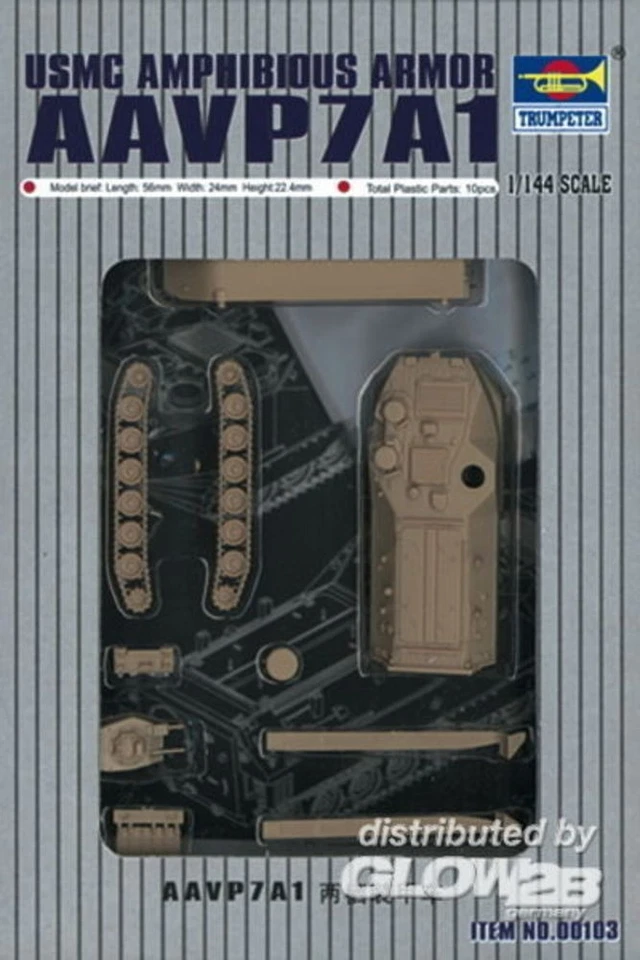 AAVP7A1 Amphibienfahrzeug, 1/144 - Trumpeter 00103 - Photo 1/1