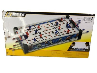 Stats Tabletop Rod Ice Hockey Game 24  Wooded Board Toy R Us 2014 New Open Box