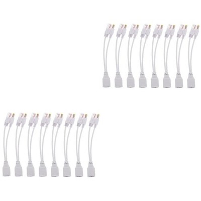 16 PCs Poe Splitteradapter Langlebiger Poe Splitter Line Netzteil 12V