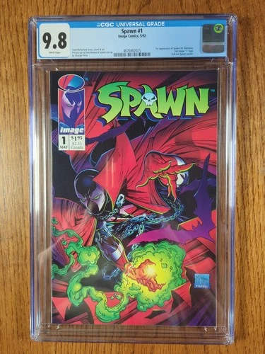 Spawn #1, CGC 9.8 Todd McFarlane, Image Comics 1992, Newly Graded