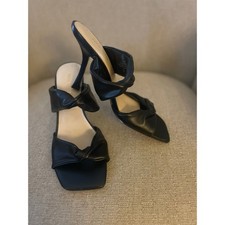 Nine West Sashah Slide Dress Sandals Women’s Black