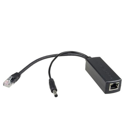 Gigabit Active PoE Splitter Power Over Ethernet 48V to 12V 10/100/1000Mbps