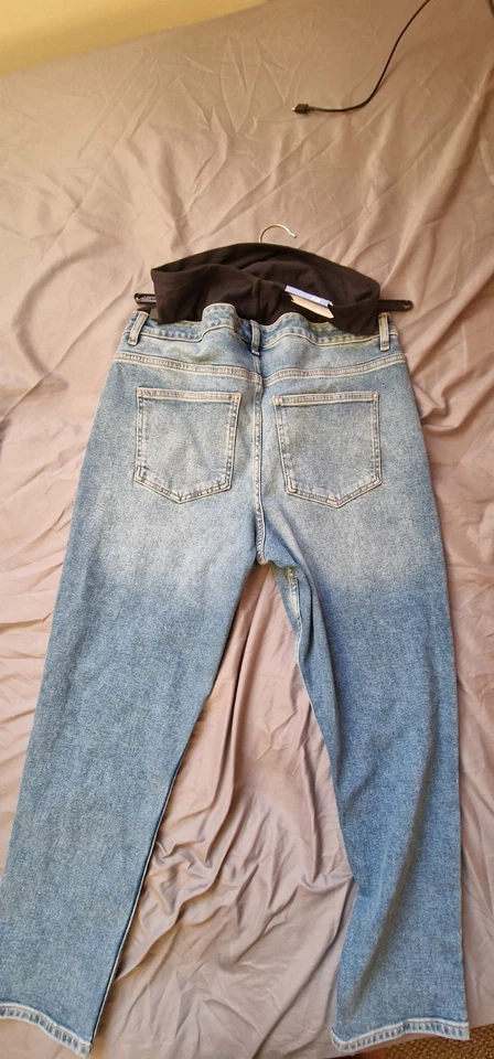 New Look Maternity Blue Skinny Jeans UK Size 12 - Image 3 of 3