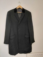 CAPPOTTO CHESTERFIELD CHESTERFIELD CHESTERFIELD CHESTERFIELD 44 BLU NAVY COLLETTO VELLUTO INGLESE 