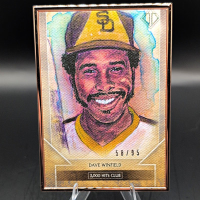 Topps 2020 Transcendent Dave Winfield TTCR-DW Serial /95