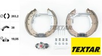 Textar 84048000 Bremsbackensatz 4 Bremsbacken Trommelbremse