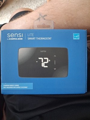 Copeland Sensi Black Smart thermostat with Wi-Fi Compatibility