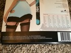 The Luxe Collection heartful teddy, thong, & stockings set, blue/black, One Size — photo 5