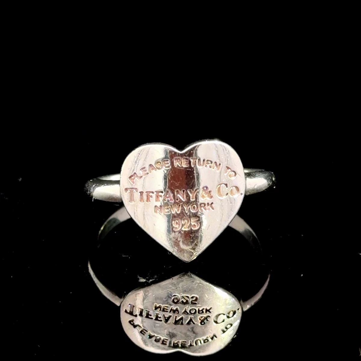 Tiffany & Co. Heart Ring Fine Rings without Stone for sale | eBay