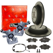 TRW Bremsscheiben 259mm Beläge Bremssattel Satz Hinten für MINI R56-R59