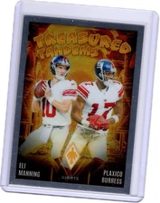 2024 Panini Phoenix #TT-NYG Eli Manning / Plaxico Burress SN75 Treasured