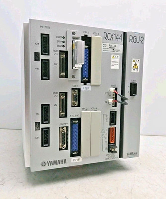 Yamaha RCX144 + RGU2 Articulate Arm Robot Controller Used Working Condition
