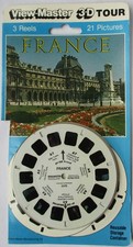 3 VIEW-MASTER PŁYTY 3D - FRANCJA