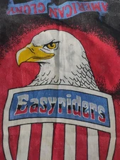 Vintage Easyrider American Glory  Bandana USA Wall Tapestry Biker  21" X  21"