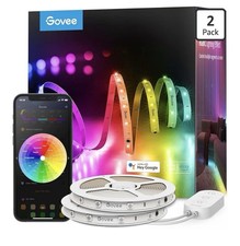 Govee 100Ft RGBIC LED Strip Lights, Work with Alexa and Google Assistant