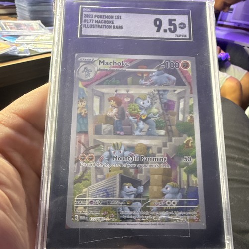 Machoke graded SGC 9.5 for sale on eBay