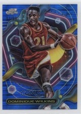 2023 Topps Cosmic Chrome Blue Moon Refractor 43/99 Dominique Wilkins #3 HOF o2h