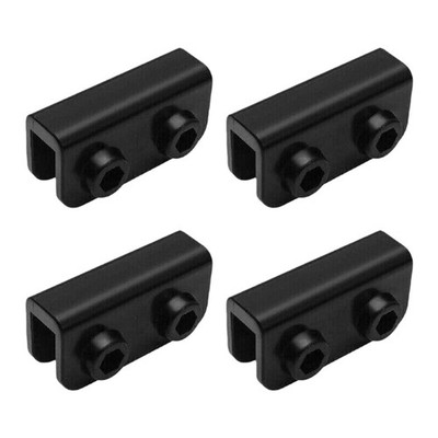 4Pcs Rectangular Bracket 2 Way For Tent Gazebo Replacement Connector Spare Part
