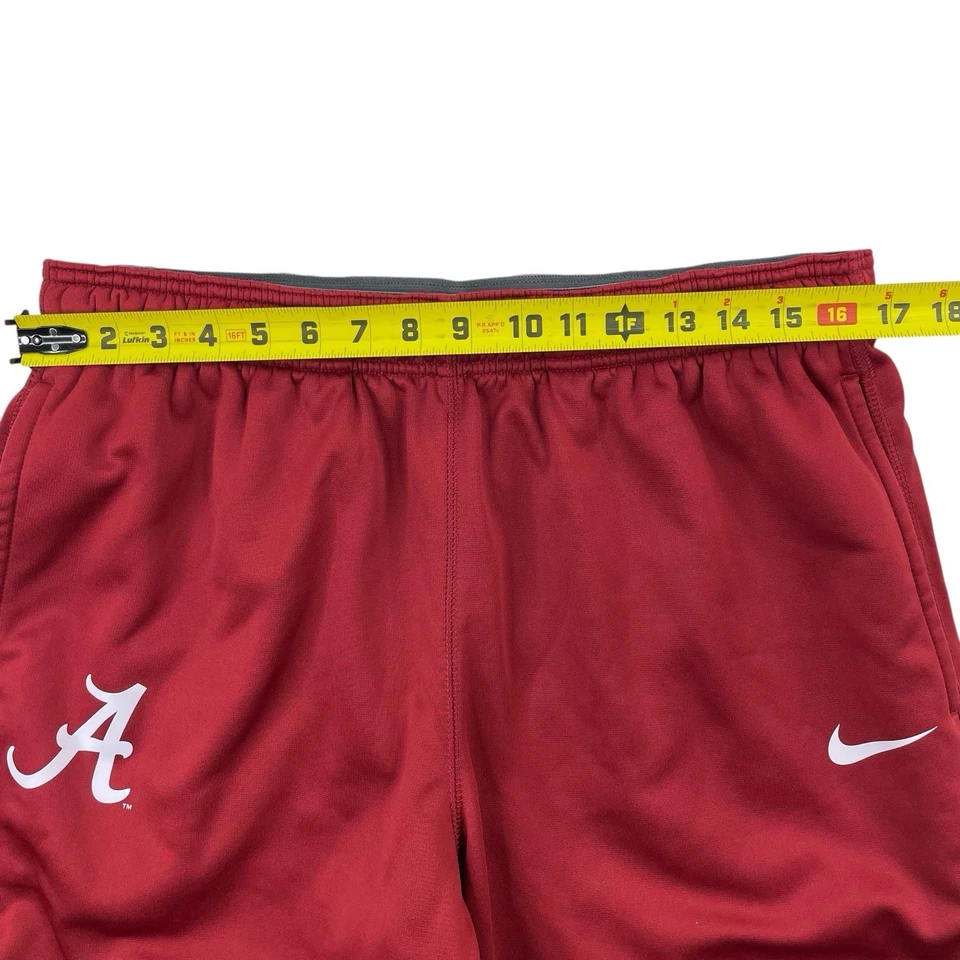 耐克 Alabama Crimson Tide 运动裤 Therma-Fit 男式 XL 码慢跑者抓绒口袋 — 第 3/4 张图片