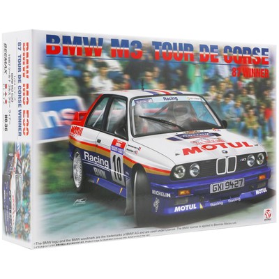 Beemax 1/24 BMW M3 E30 Modellauto Bausatz