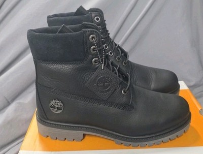 Timberland 6'' Premium WP Boot Emerald Woods Black FG Men Size 8 NWB Defect