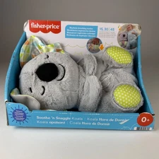Fisher-Price Soothe 'n Snuggle Koala Soothing Rhythmic Breathing Motion Sounds