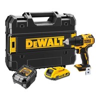 Dewalt Akku-Bohrschrauber 18V +Akku 2Ah +LadegeräT Im Tstak Koffer DCD708D1T-QW