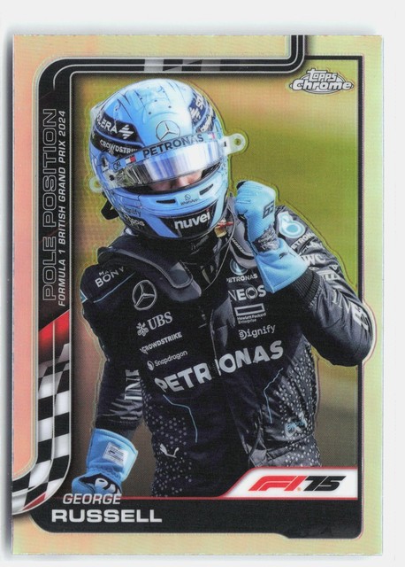 2025 Topps Chrome Formula 1 #119 George Russell Refractor