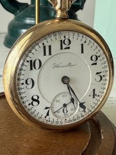 1912 Hamilton Grade 940 21 Jewels Railroad Watch Working , 18S MONTGOMERY DIAL