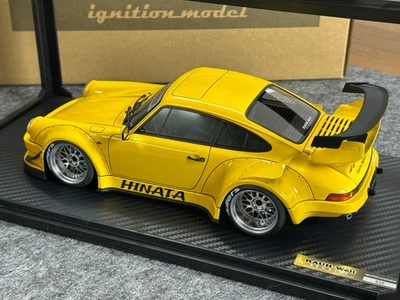 RWB930 ignition model ポルシェ1/18 イエロー RWB930 ignition model
