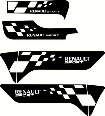 Aufkleber Clio 3 RS F1 Team