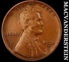 1931-D Lincoln Wheat Cent- Semi Key Better Date- No Reserve #K2036