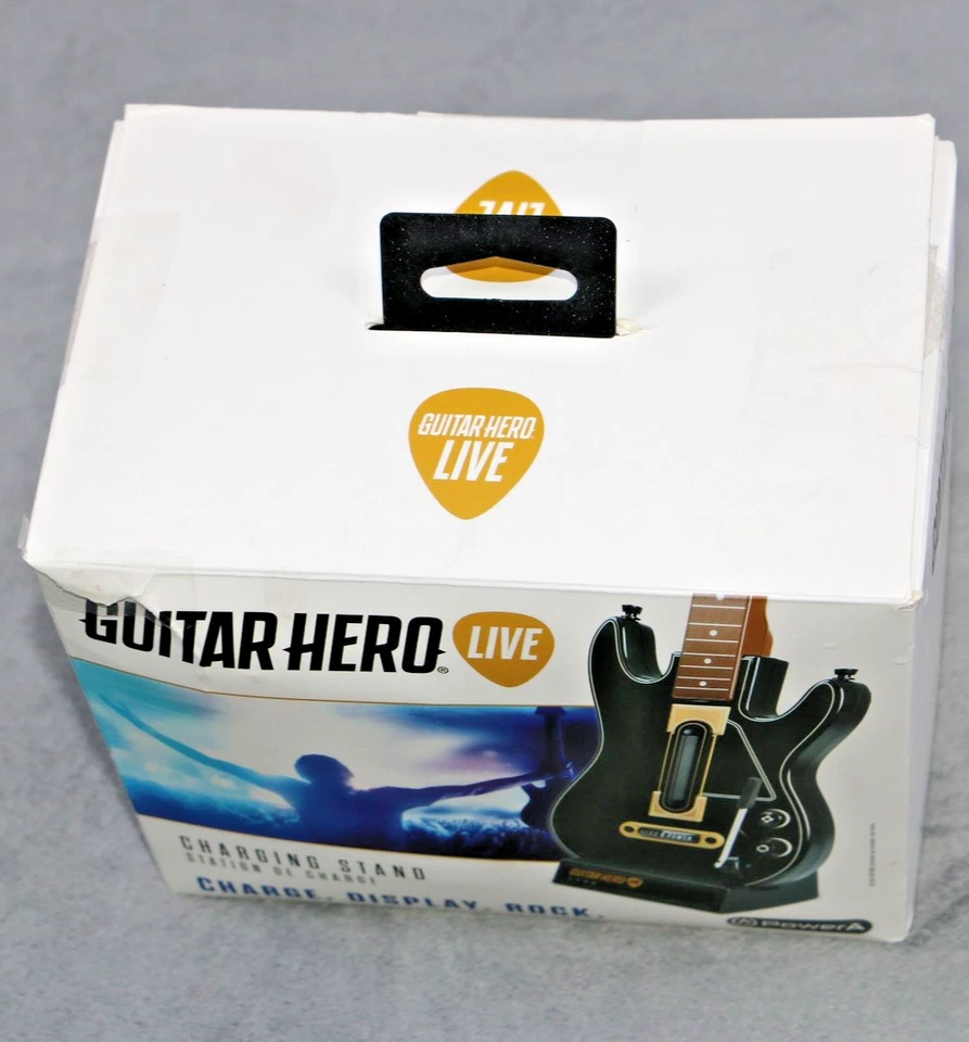 Guitar Hero Live Charging Stand PowerA Battery Pack Controller Display Rock Band - Image 4 of 4