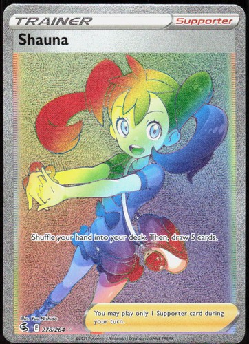 Shauna (Secret) 278/264 Holofoil Secret Rare SWSH08: Fusion Strike NM Pokemon