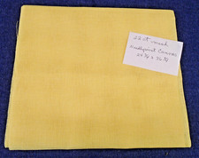 22 Count Yellow Needlepoint Canvas Unbranded 24.75 x 36.75 inches
