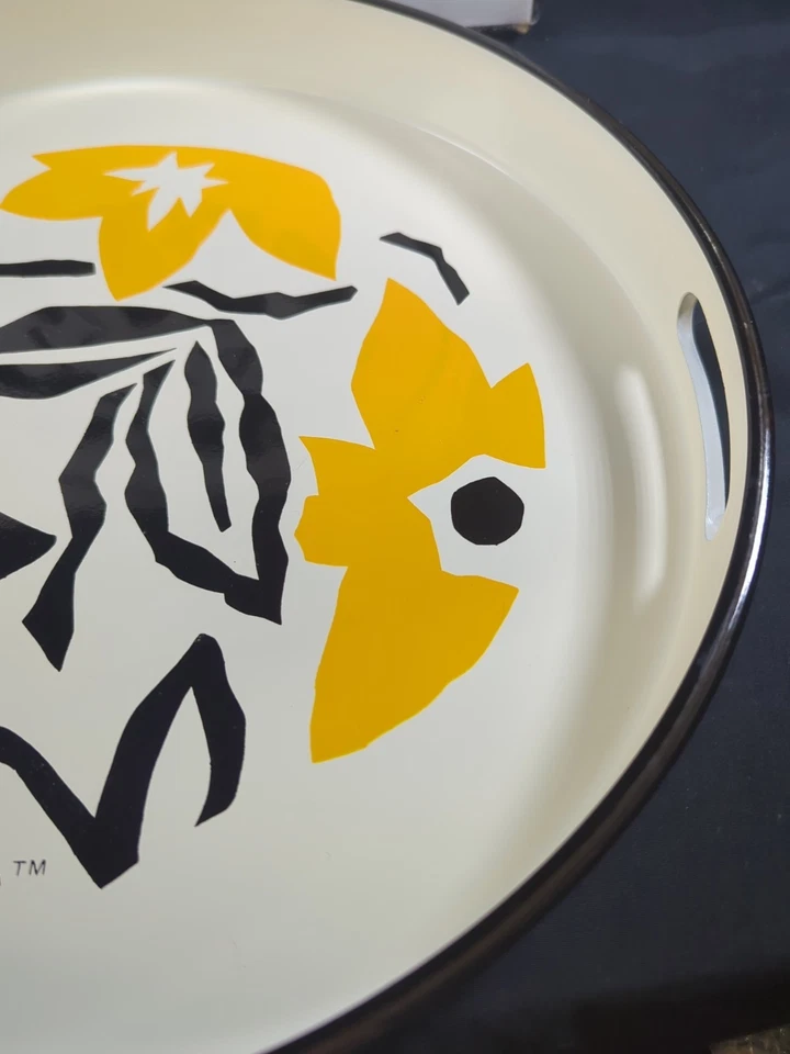 Bandeja de servir retro 13,5" diseño de casa Katja vintage para Gailstyn-Sutton Towle Co Foto 4 de 4