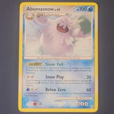 Abomasnow 12/100 - Stormfront - Rare Non Holo Pokemon Card - M/NM