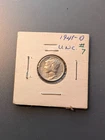1941 D silver  Mercury Dime uncirculated? Free shipping in USA