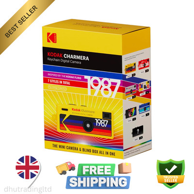 Kodak Charmera Schlüsselanhänger Digitalkamera Blindbox - Brandneu & Versiegelt 