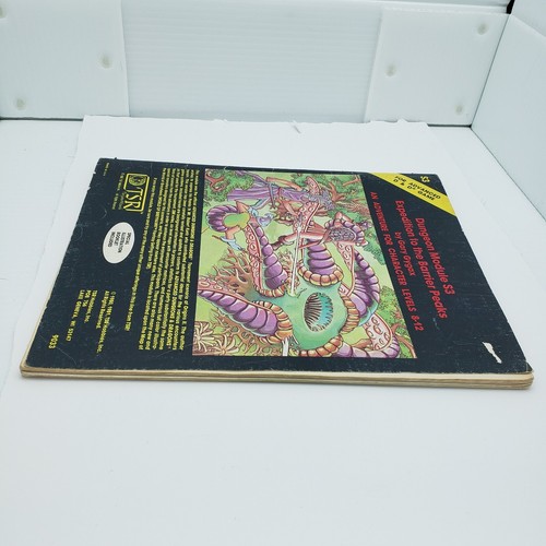 Expedition to the Barrier Peaks AD&D Module S3 1st Ed TSR with Booklet Vintage - Picture 7 of 17