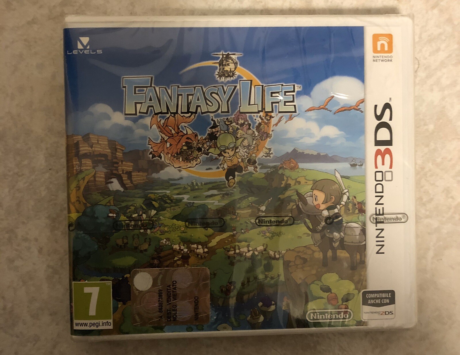 FANTASY LIFE - NINTENDO 3DS - PAL ITA - TRIANGOLO BLU - SEALED #ebayheroes