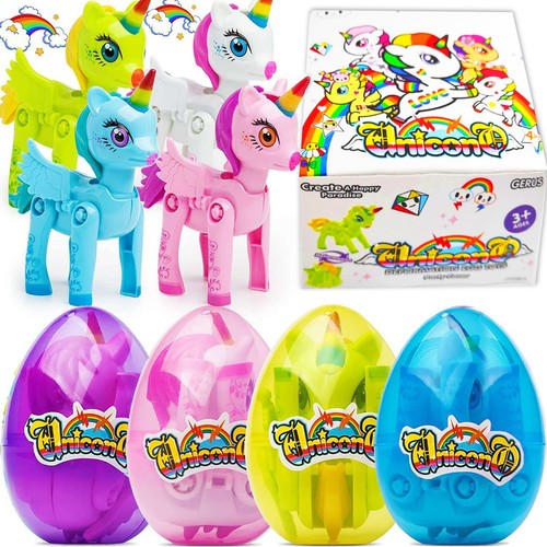 Christmas Unicorn Eggs Toys for 3 4 5 6 7 8 9 Year Old Girls Birthday Gifts Kids - Picture 5 of 15