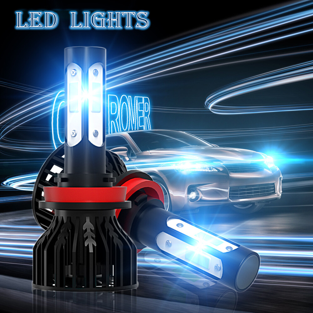 For Dodge Charger 2011 2012 2013 14 LED Headlight Hi/Lo + Fog Light