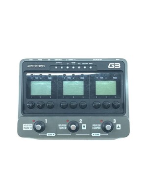 Excellent ZOOM G3 Multi-Effects Processor JAPAN