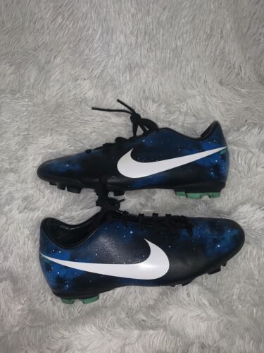Componer Empresa futuro Nike Mercurial CR7 blue galaxy soccer cleats Size 5Y | eBay